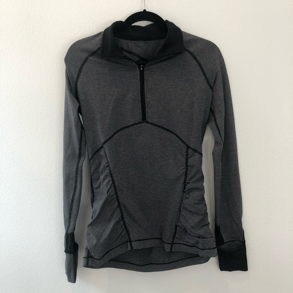 Lululemon Long Sleeve ZIP Neck size 8